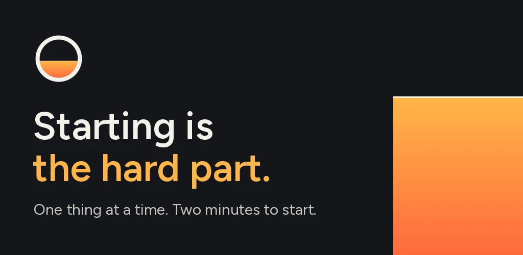 Toehold: Starting is the hard part